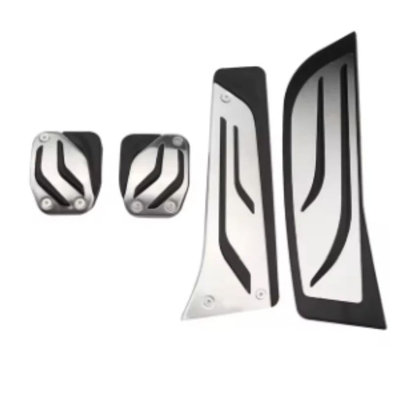 RHD Stainless Steel Car Foot Rest Pedal Cover for BMW 1 2 3 4 5 6 Series X1 X3 X5 X6 F10 F20 F30 G20 G10 Accessories