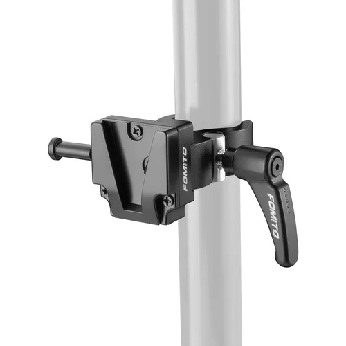 Imagen 1 del producto Placa de batería de montaje en V FOMITO, mandíbulas ajustables, placa de batería versátil con montaje en V para fuente de alimentación de batería