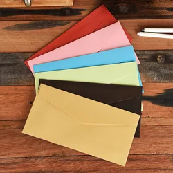 50pcs- 22x11cm Retro 120grams pearl paper envelope business invitation envelopes for wedding party invitation