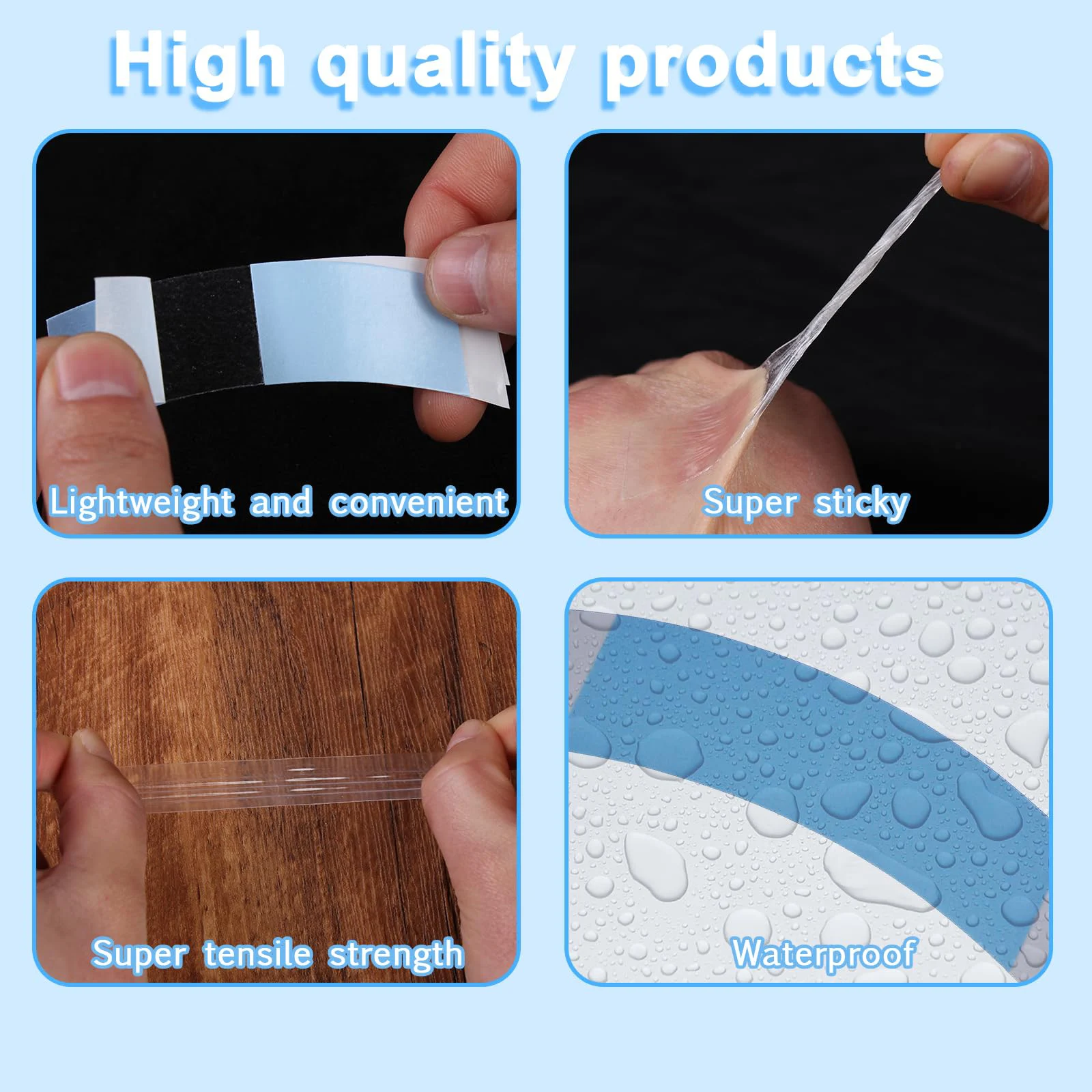 36/72Pcs Waterproof Adhesive Tape Lace Front Wig Tape Lace Wig Tape For Hair Extension Lace Front Support Toupee Wigs - view 3