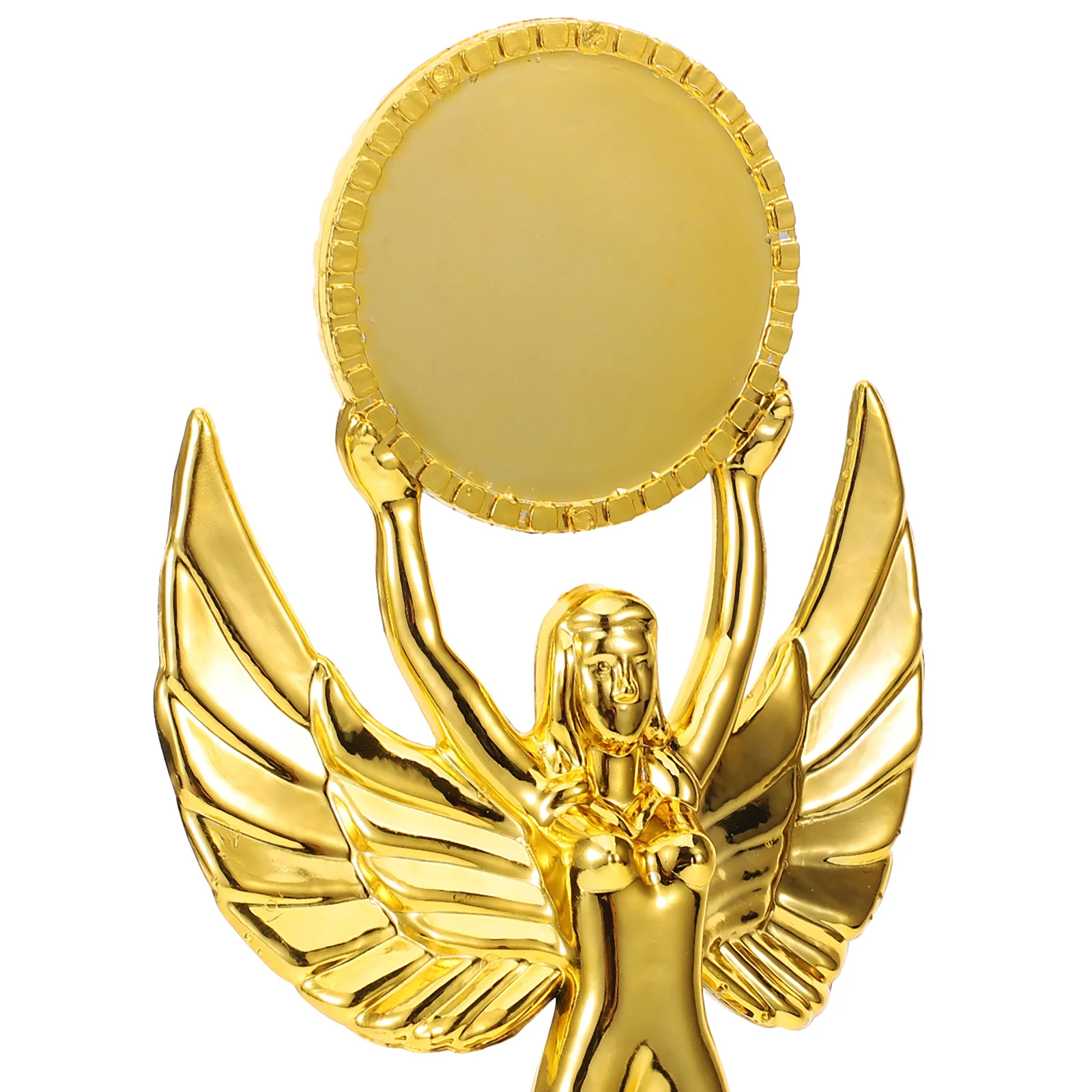 

Dance Trophy Creative Award Trophies Golden Kindergarten Student Party Competition Prop Plastic Material Smooth Surface