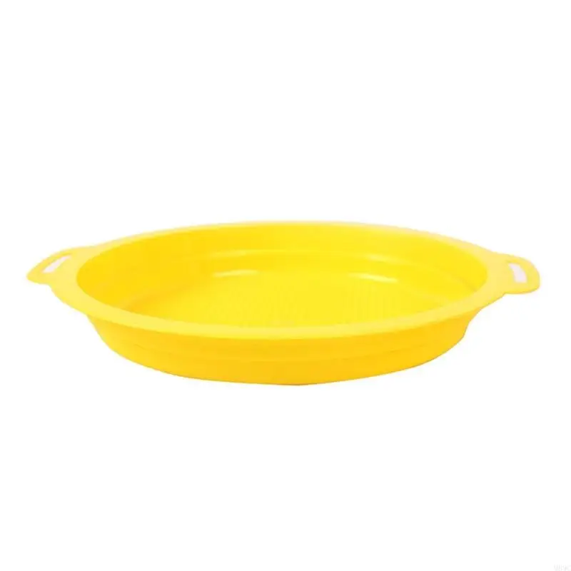 M89C 4 Pack Plastic Sand Strainers Kids Beach Toy For Outdoor Activities Treasure Finding And Summer Sandcastle Building