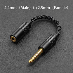 Balance Audio Cable Male 4.4mm to 3.5mm  Female Headphone Conversion Cable Line Adapter For NW‑ZX507   MP3 Music Headphone Cable