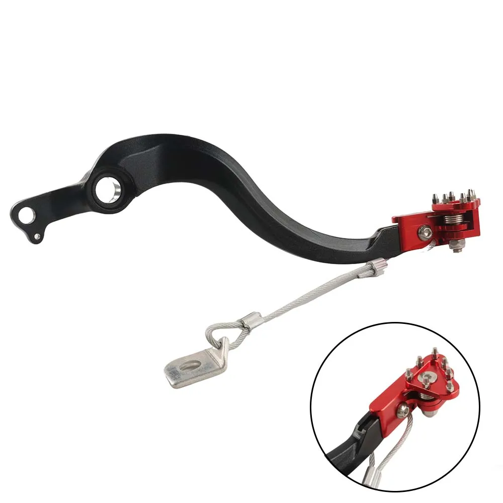 

Lower Placement Aluminum Rear Brake Pedal Motorcycle Kickstand for For Honda CRF250R/RX & CRF450R/RX Models