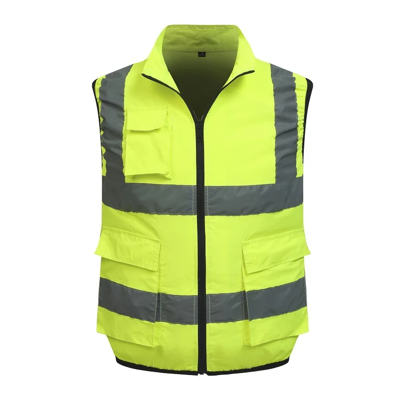 Men\'s & Women\'s Reflective Cooling Vest w/ Built-in Fan: Summer Comfort