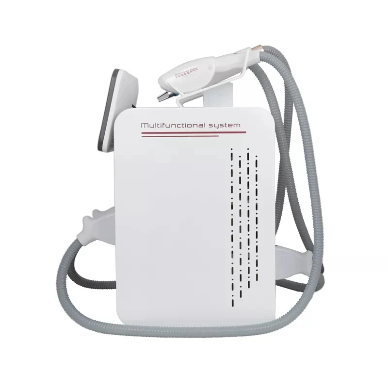 Professional 3-in-1 Diode IPL & ND Yag Laser Hair Removal Machine - Portable At-Home/Clinic Use Tattoo Removal Beauty Equipment