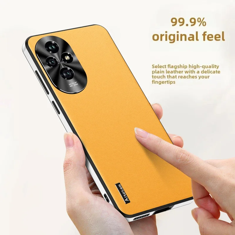 

Leather Case Ultra-Thin Phone Case Shell for Honor 50 90 200 300 70 Pro Plus Shockproof Full Camera Protective Case Back Cover