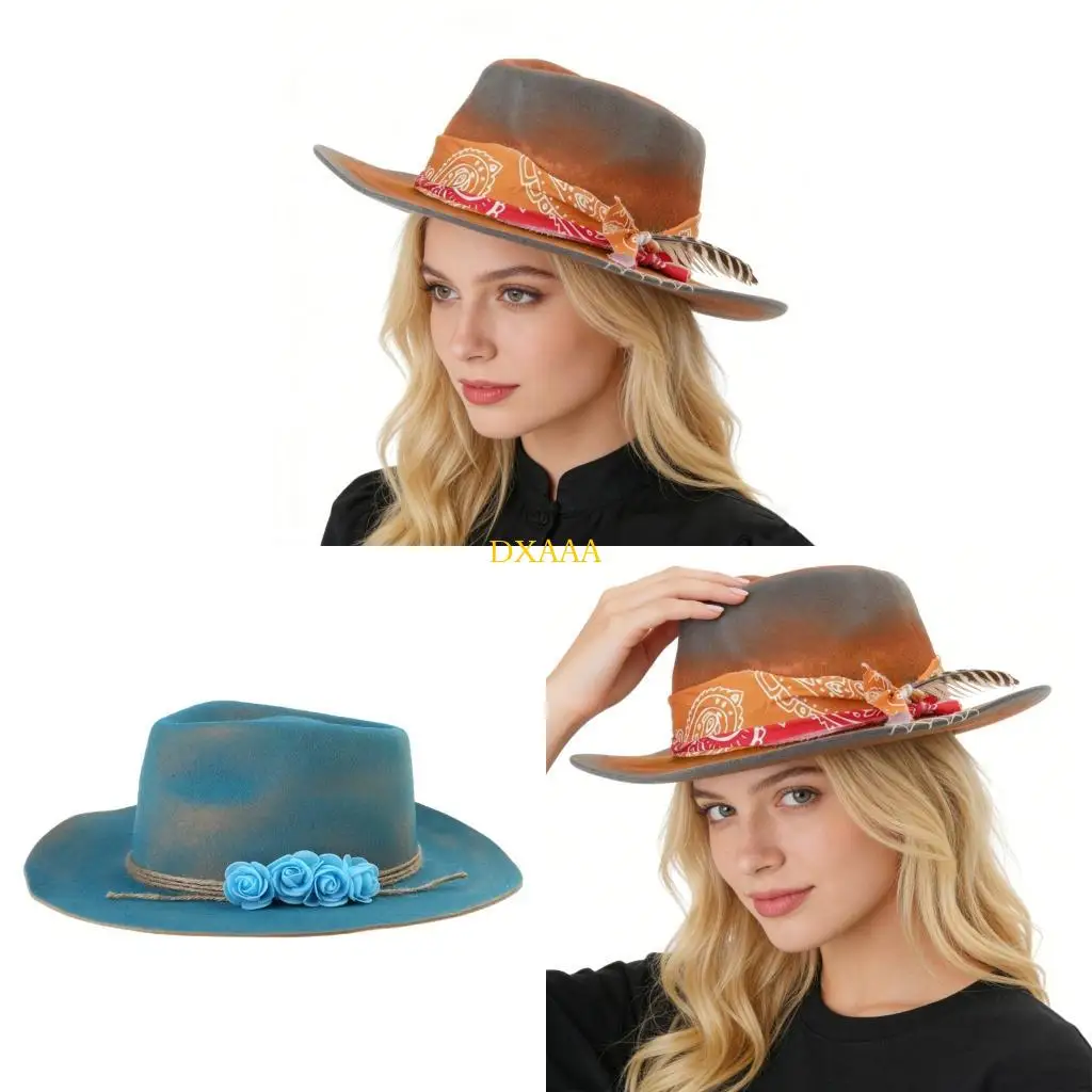 dxaa-exotic-hat-casual-top-hat-panama-hat-headwear-gift-for-father