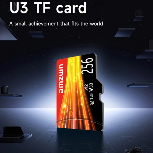 AMZWN 메모리 카드, TF 카드, A1 U3 Class10, 64GB, 128GB, 256GB, 32GB 