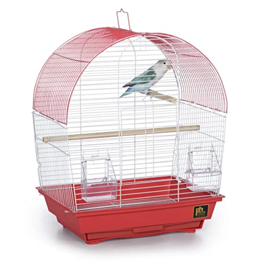 

Prevue Pet Products South Beach Dome Top Bird Cage, Coral SP50100