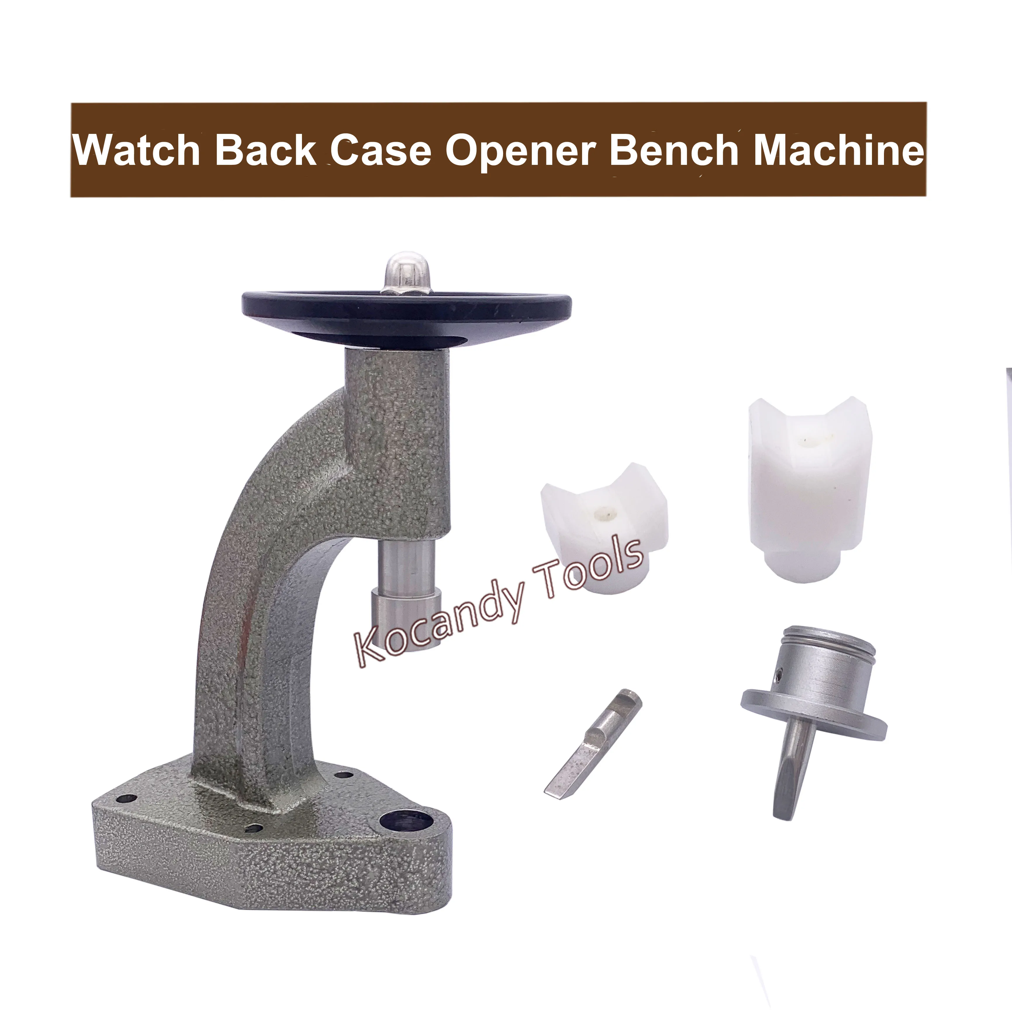 Watch Cover Opener Rotating Hand Wheel With Two Opening Blades Watch Repair Tool For Watchmakers