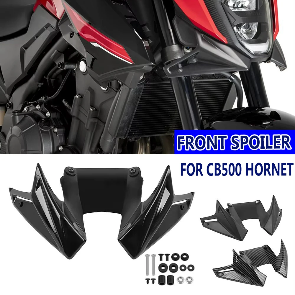

CB500 Motorcycle Front Naked Downforce For Honda CB 500 HORNET 2024 2025 UP Spoiler Winglet Aerodynamic Spoilers Wing Deflector