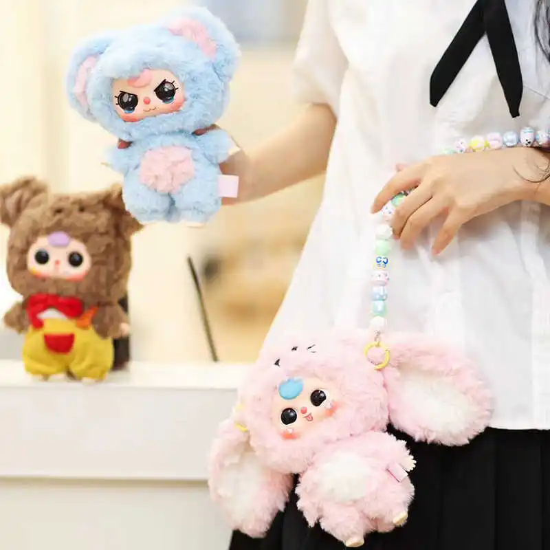 Dalam stok bayi tiga V3 boneka mewah kotak buta mainan kotak misteri