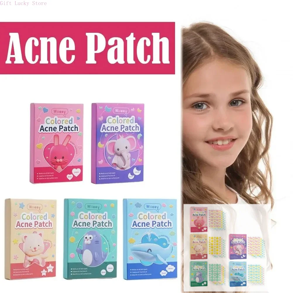 

144PCS Star Pimple Patch Acne Colorful Invisible Acne Removal Skin Care Stickers Concealer Face Spot Beauty Makeup Tools