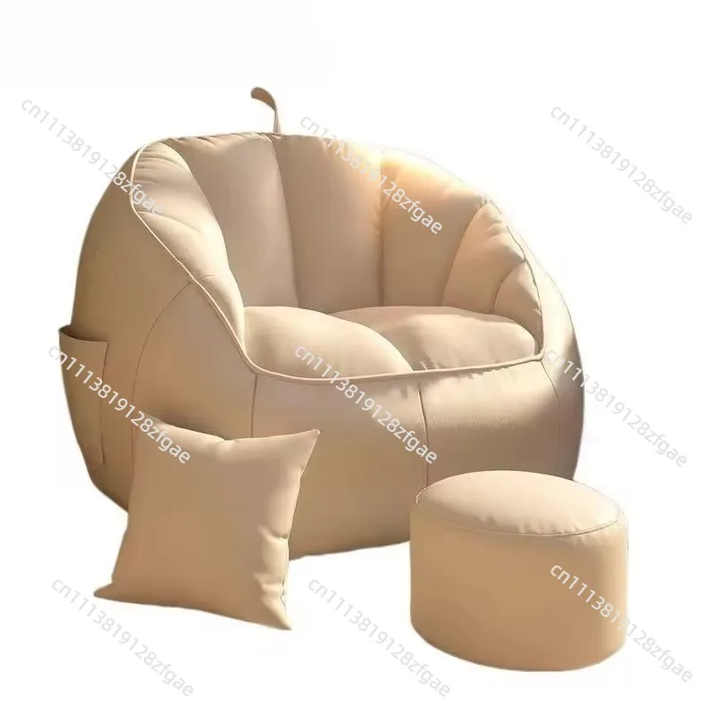 Lazy sofa bean bag sofa chair can lie down and sleep tatami seat pier cushion bedroom leisure balcony single small sofa