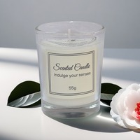 Christmas Aromatherapy Candle Premium Gift Box Glass Handmade Soy Wax Smokeless Creative Aromatherapy Candle Companion Gift