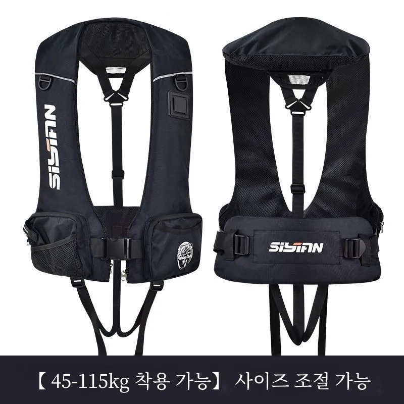 Fishing Life Jacket Adult Large Buoyancy Rock Fishing Vest Portable Boat Vest Professional Sea Fishing Float Suit