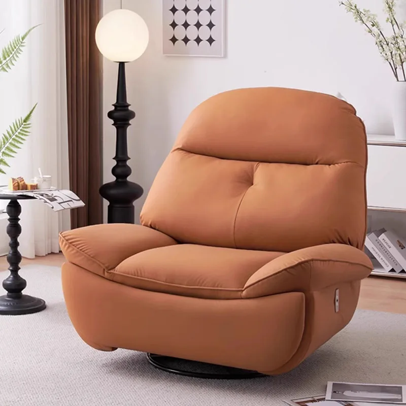 Smart Rotate Electric Home Massage Furniture Romantic Chair Living Room Reading Vanity Aesthetic Sandalyeler Bedroom Mid-century