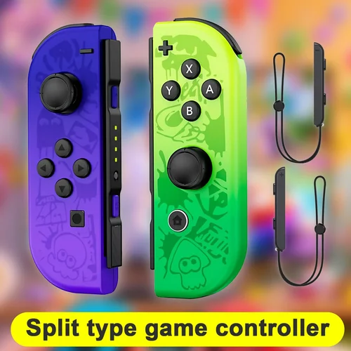 Compatible con el controlador Nintendo Switch, controladores de interruptor mejorados para Switch/Lite/OLED, con/doble vibración/movimiento