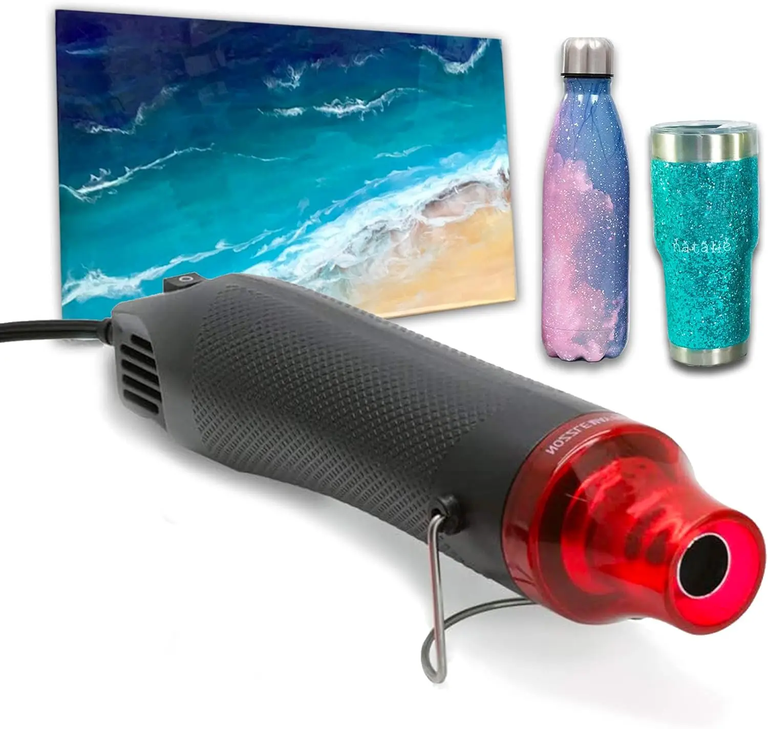 

Мини-тепловой пистолет для эпоксидной смолы 300 Вт, портативный паяльный вентилятор, пистолет для рукоделия, электрическая мощность, горячая сушилка, термоусадочный тепловой пистолет