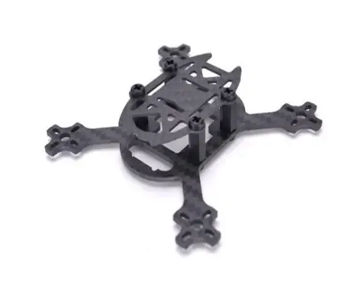 Kingkong Q90 90mm Carbon Fiber FPV Brushless Racer Frame Kit for F3 NAZE32 CC3D flight controller RC drone 1103 1104 motor