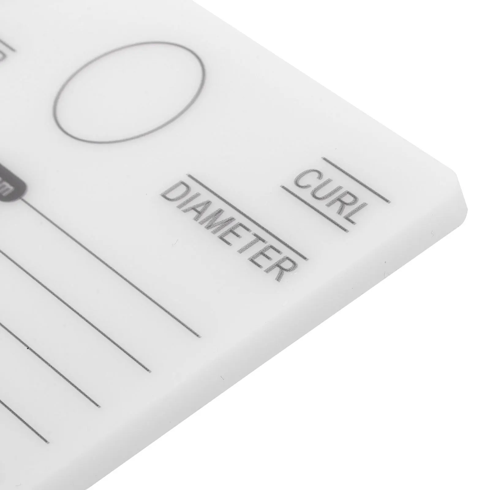 Outil d'extension de cils en acrylique, panneau de support de cils Portable pour faux cils, plateau d'affichage de greffage, Extension de cils 2 pièces