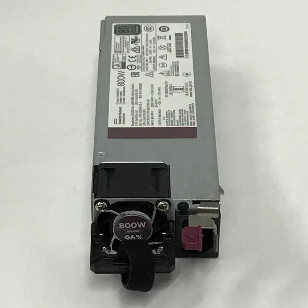 866793-001 865438-b21 865436-101 DPS-800AB-35 A 800W Flexible Slot Titanium Hot Swap Low Halogen Power Supplies