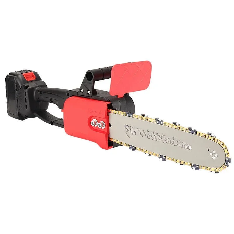 Mechanical Lumberjack High-Power Lithium Battery Charging Electric Chain Saw Outdoor Logging Single-Handled Saw Wireless