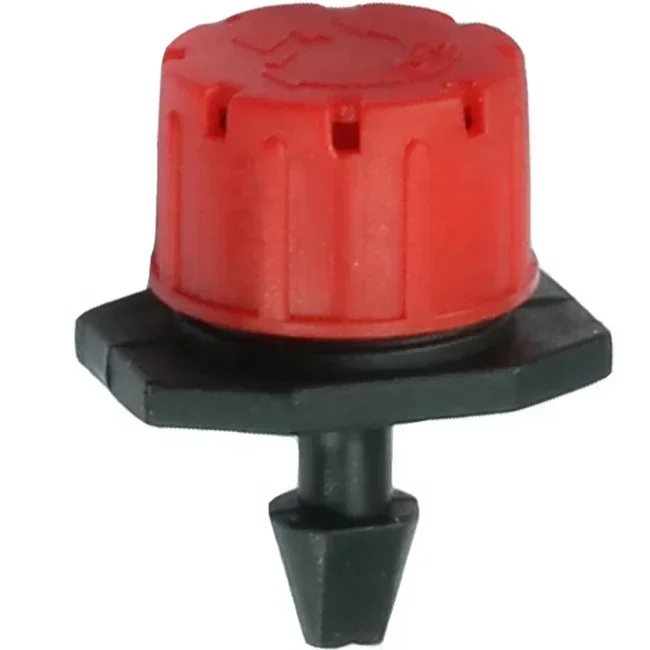 

Hot Sale Red 8 Hole Adjustable Dripper Micro Drip Irrigation System Anti-clogging Emitter Irrigation Dripper