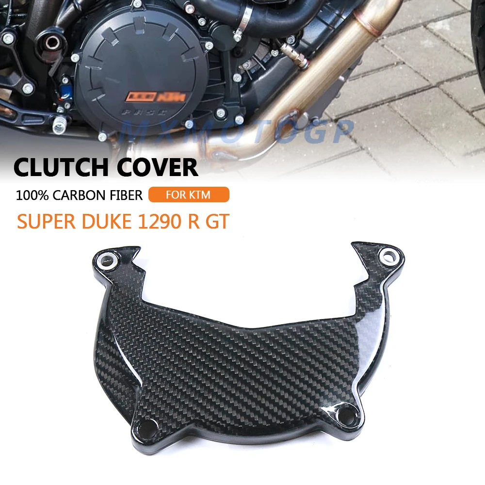 

For KTM 1290 Super Duke R 2014 - 2021 2022 2023 GT 2016 - 2024 100% Carbon Fibre Clutch Cover Fairing Motorcycle Accessories