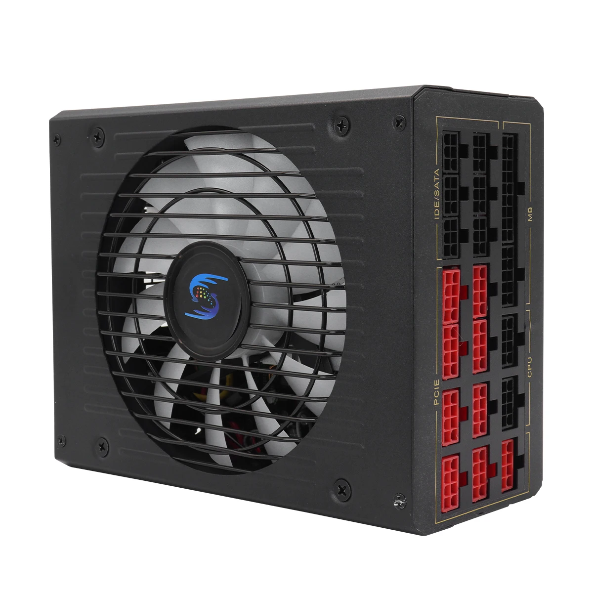 2400W RGB Full Module Active Power Supply PSU 110V 220V Machine ATX Computer Mining Machine BTC Desktop Mining Power Supply