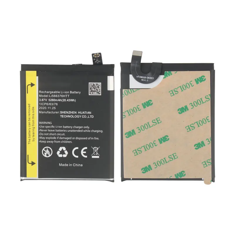 Battery for Blackview BL6000 Pro Original Batteria Rechargeable Replacement  5280mAh Smartphone Batteries