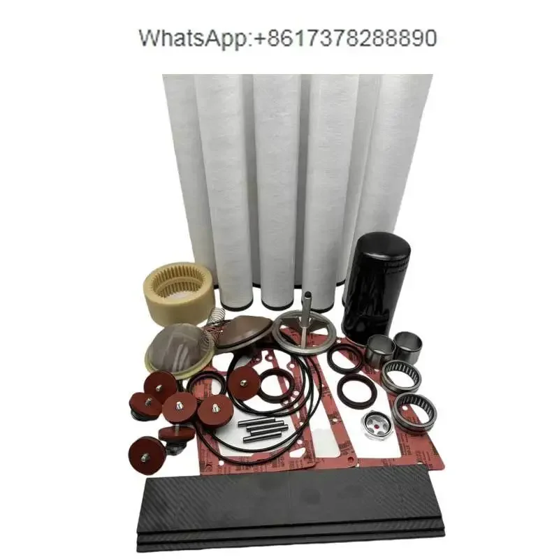 RA0400 RA0630 Overhaul Kit  With Carbon Fibre Vanes Seal Repair Parts For Vacuum Pump