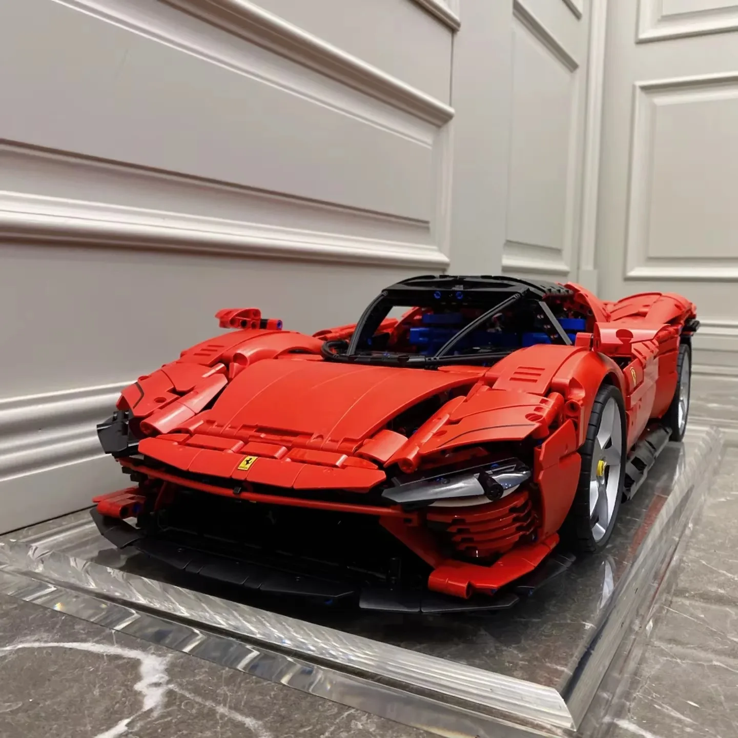 نموذج سيارة Daytona SP3 متوافق مع التقنية 42143 3778 قطعة ألعاب ألغاز الطوب هدية عيد ميلاد للأولاد