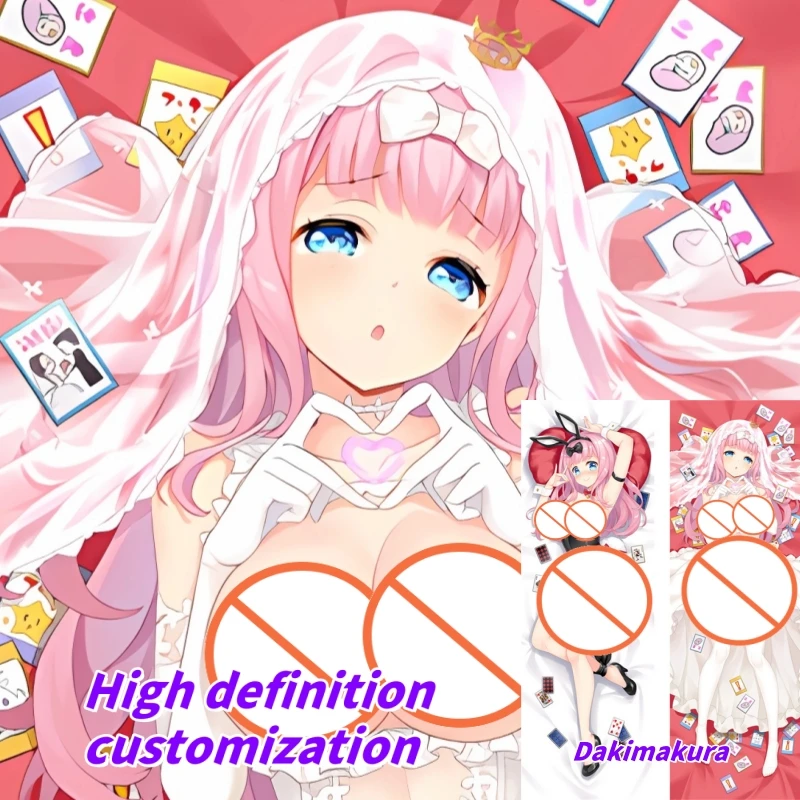 

Dakimakura Anime Pillow Case Kaguya-sama：Love Is War Fujiwara Chika Double-sided Print Of Life-size Body Pillowcase Gifts