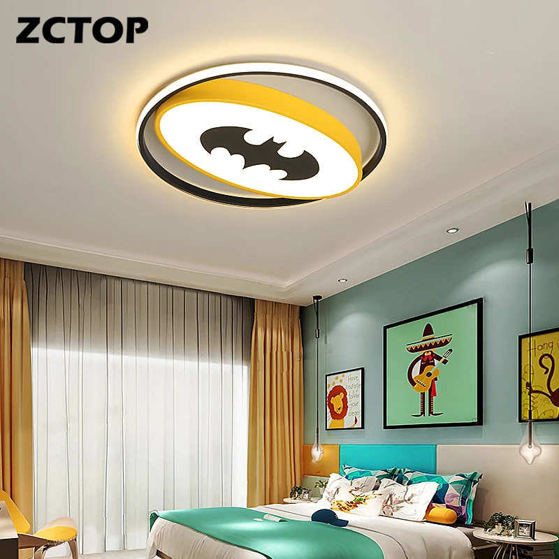 Modern Led Ceiling Lights Children\'s Lamp For Home Children Room Study Room Kids Baby Room Cartoon Ceiling Lamps Fixtures AC110V