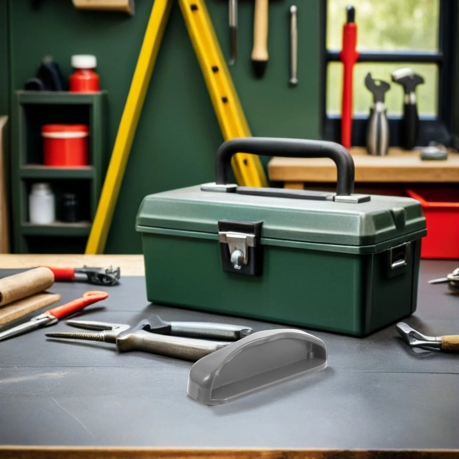 

Universal Chest Freezer Door Handle Heavy Duty Plastic Replacement Fridge Handle Ergonomic Grip for Home Commercial Cold Storage