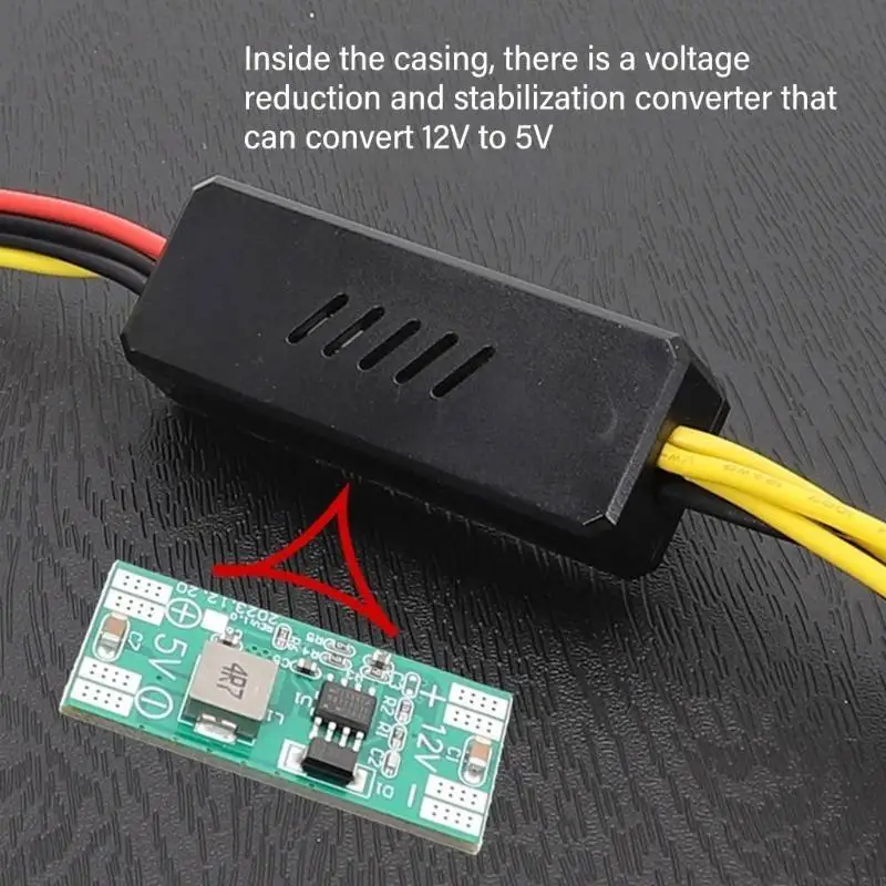 5525 naar Molex 4Pin Hard Drive voeding Adapter Connectors Cable 12V tot 5V 83ce