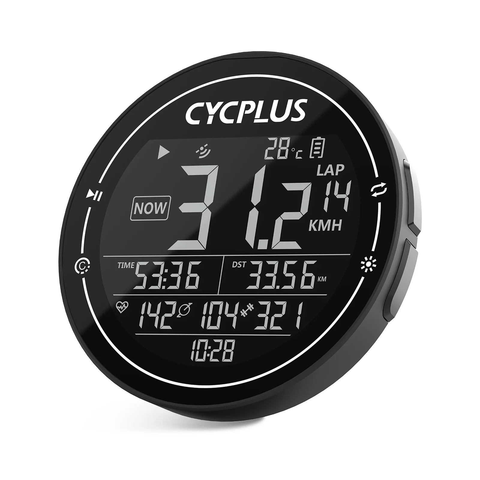 CYCPLUS M2 Bezprzewodowy Komputer Rowerowy GPS ANT+ BLE Rower Szosowy MTB Wodoodporny Miernik Prędkości Kadencji Mocy Akcesoria