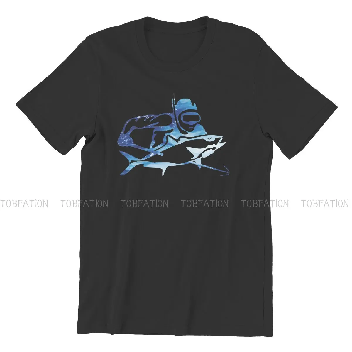 Freediving Spearfishing O Neck TShirt Dive Scuba Diving Fabric Original T Shirt Man\'s Clothes Fashion Oversized