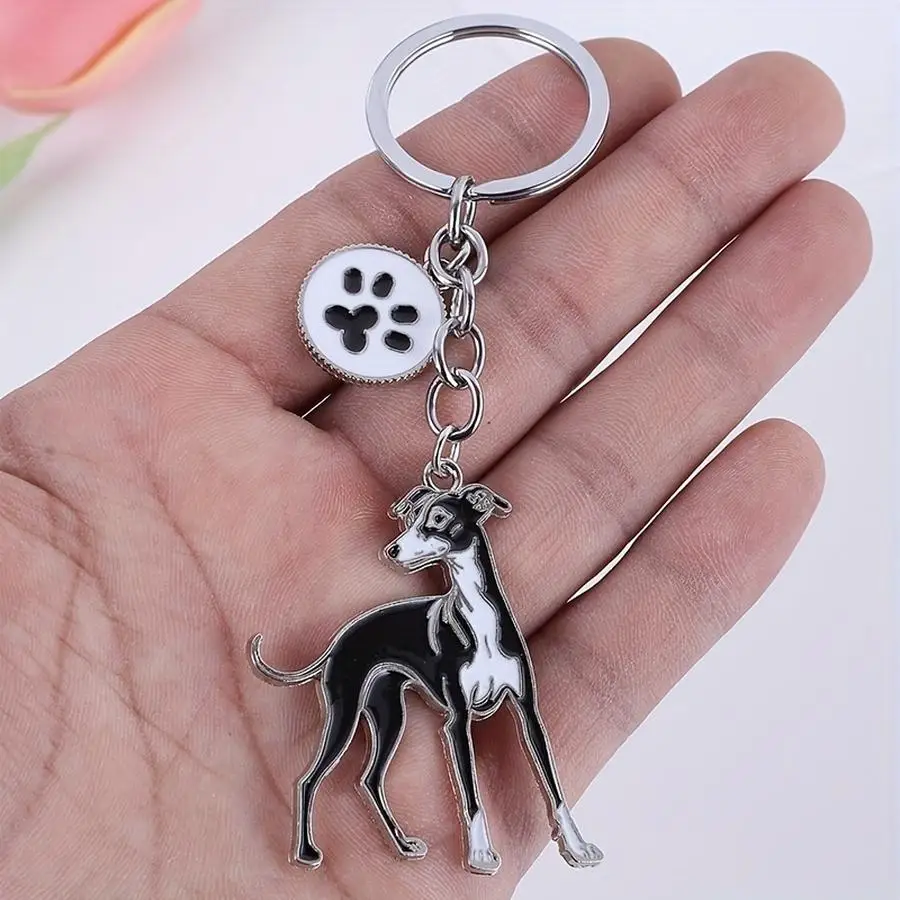 1/5/10/20/50/100pcs Small Metal Accessories for Keychains, Cartoon-Themed Gifts, Couples' Keychains for Handbags Funny Positive