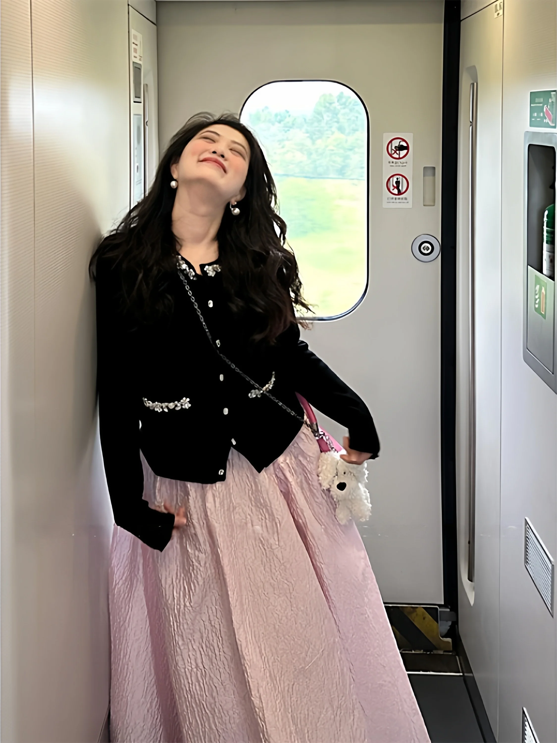 Ele Diamond Embellied Knitted Open Cardigan High Waist Skirt Women's plus Size Faion Set French Sle Casual Wear