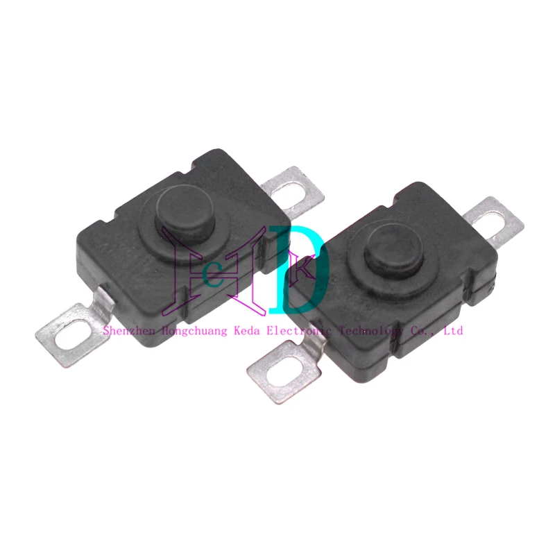 10pcs Button switch 18 * 12MM strong light flashlight micro button power switch 1812-A unlocked one on one off