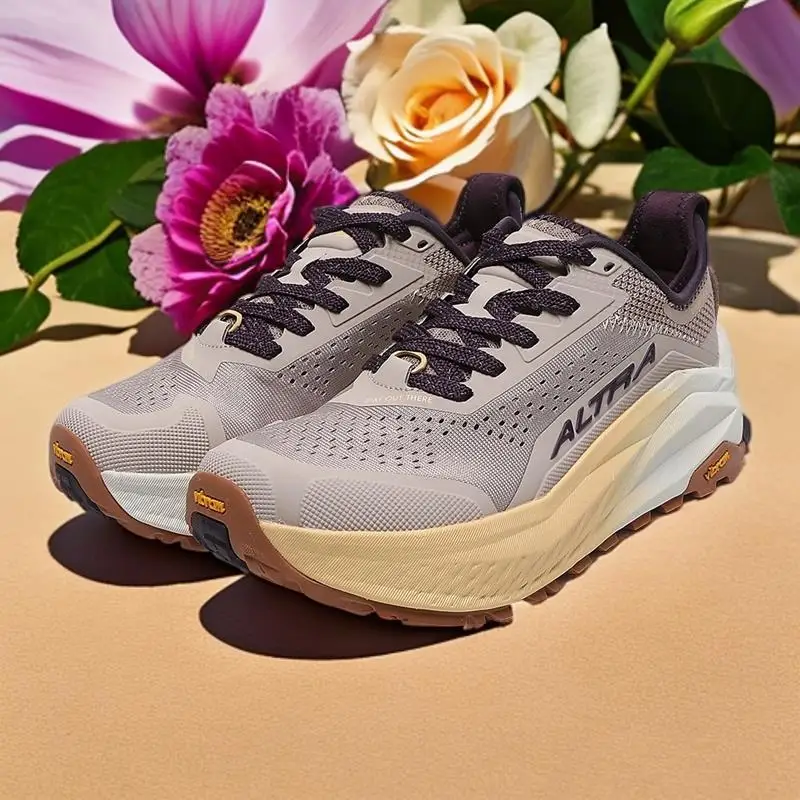 حذاء عالي الامتصاص للصدمات للجنسين: مقاوم للاهتراء، مضاد للتضاريس لجميع التضاريس للجري والمشي لمسافات طويلة على الجبال