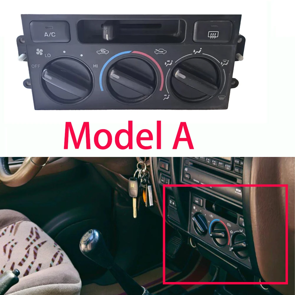 For Toyota Prado 2700 3400 LC95 air conditioning switch, CD player assembly Original 88650-60480