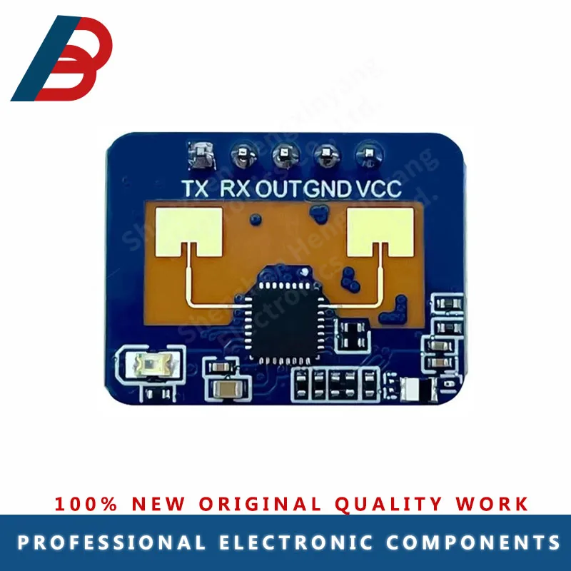 LD2410C 24Ghz Human Presence Sensor HLK-LD2410C 24G Millimeter Wave Radar Sensor Module Non-contact Heartbeat Motion Detection