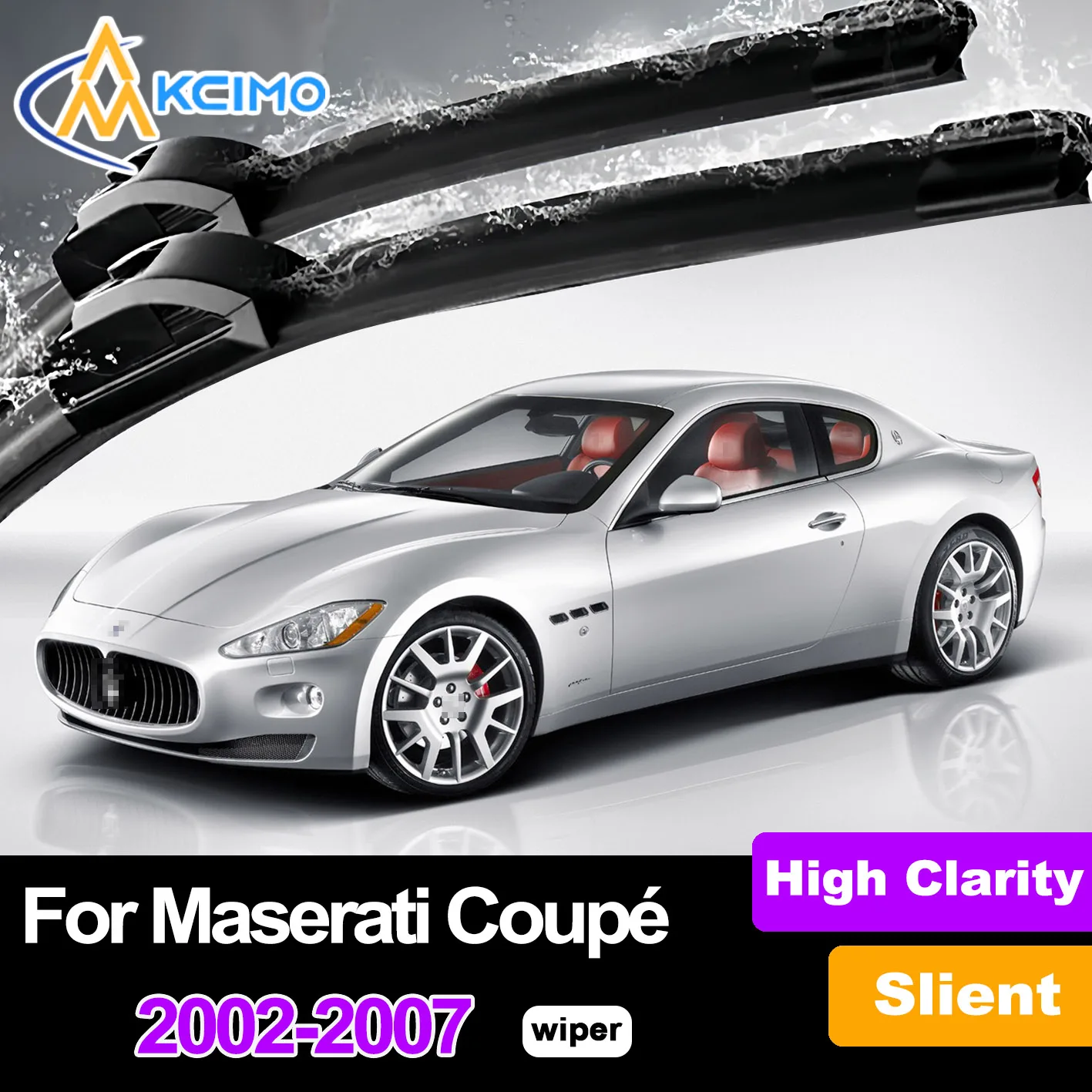 

2Pcs Front Windshield Wiper Blades For Maserati Coupé 2002-2007 Windscreen Window Car Accessories 2003 2004 2005 2006