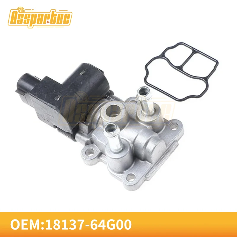 18137-64G00 Idle Air Control IAC Valve & Plug 22270-97401 2227011020 2227097401 2227016110 For Toyota Terios Suzuki Esteem 1.5L