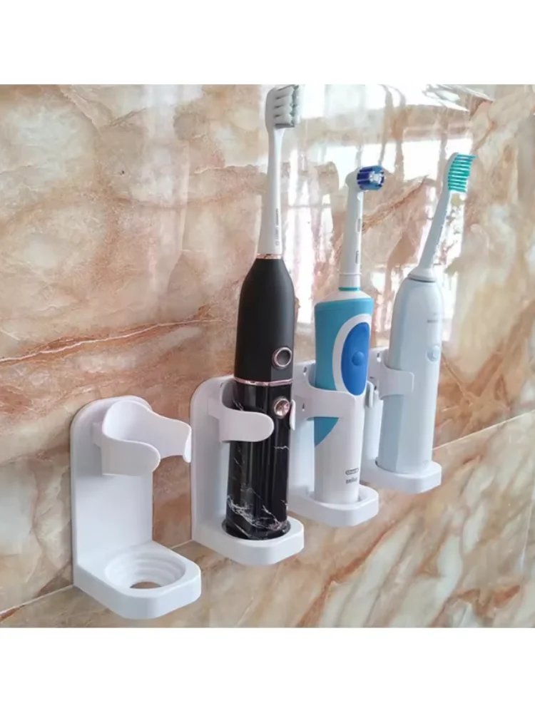 Porte-brosse à dents électrique mural sans trace, support de brosse à dents électrique pour adultes, accessoires de salle de bains