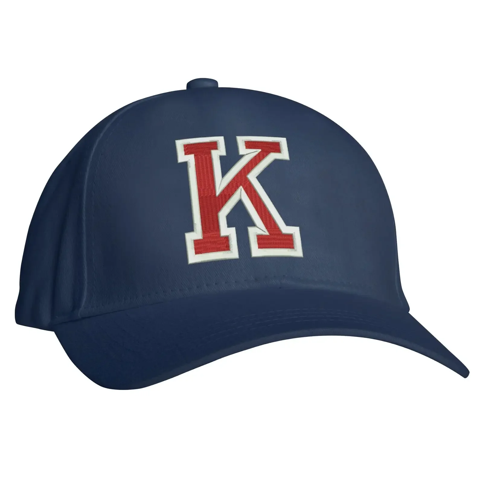 Letter K Baseball cap Birthday Gift Alphabet Hiphop Style Printed Design Hat